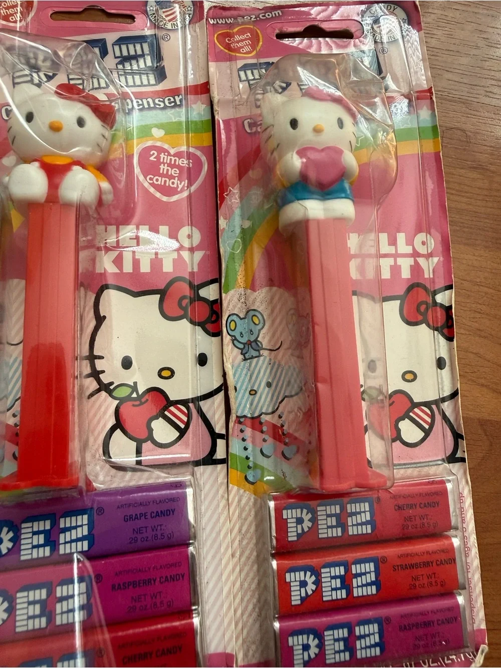 Hello Kitty Kids Plush & PEZ Dispenser Gift Pack - Pink